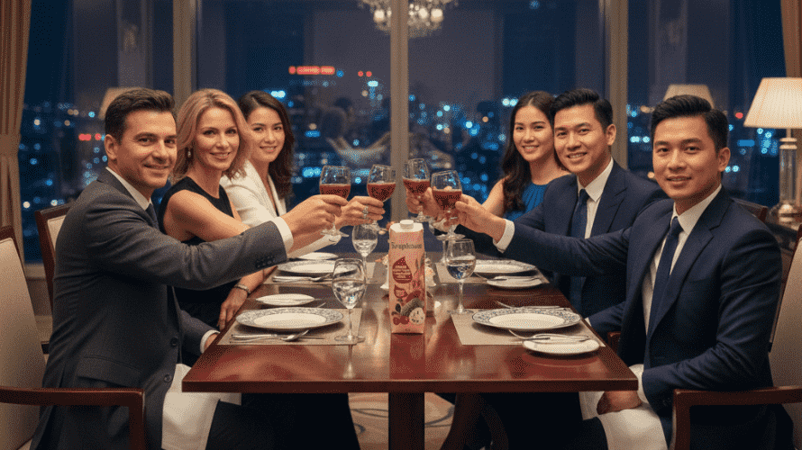 Nước trái cây mix (mãng cầu, thanh long, sơri) TropicSun 1L