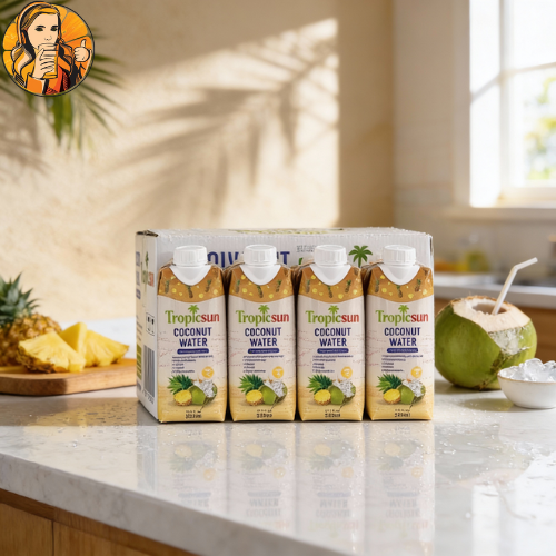 Nước dừa vị dứa 330ml - Ảnh 3