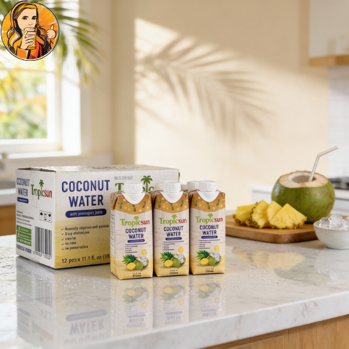 Nước dừa dứa TropicSun 330 ml