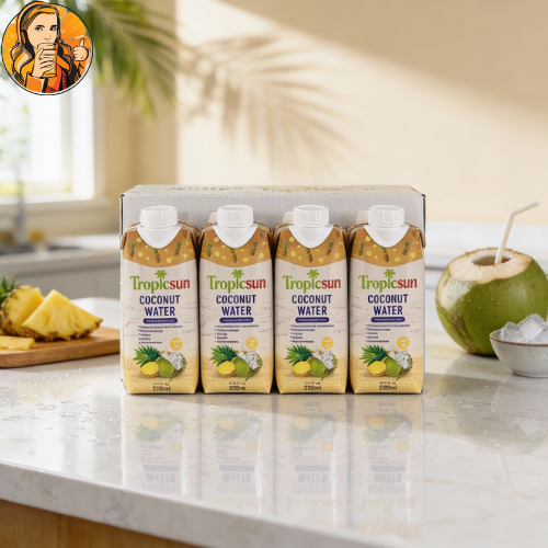 Nước dừa vị dứa 330ml - Ảnh 2