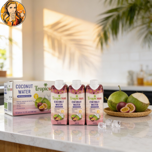 Nước dừa chanh dây TropicSun 330 ml