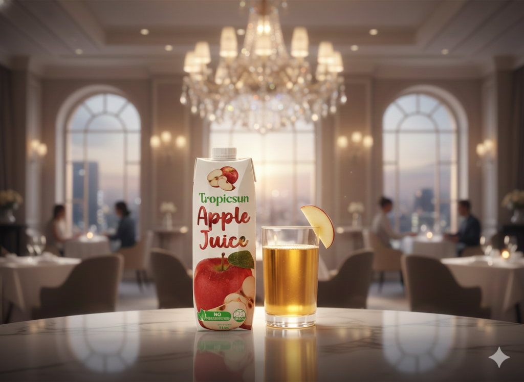 Nước ép táo TropicSun - Sự lựa chọn của các đối tác 5 sao toàn cầu