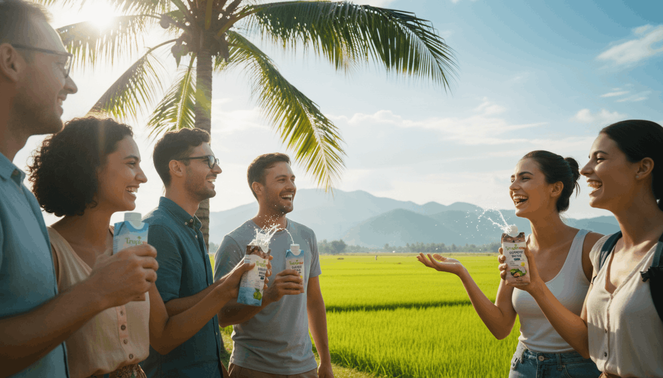 Đừng vứt hộp TropicSun đi! Cách chúng tôi biến rác thải học đường thành 