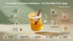 Trà nhài nước táo TropicSun