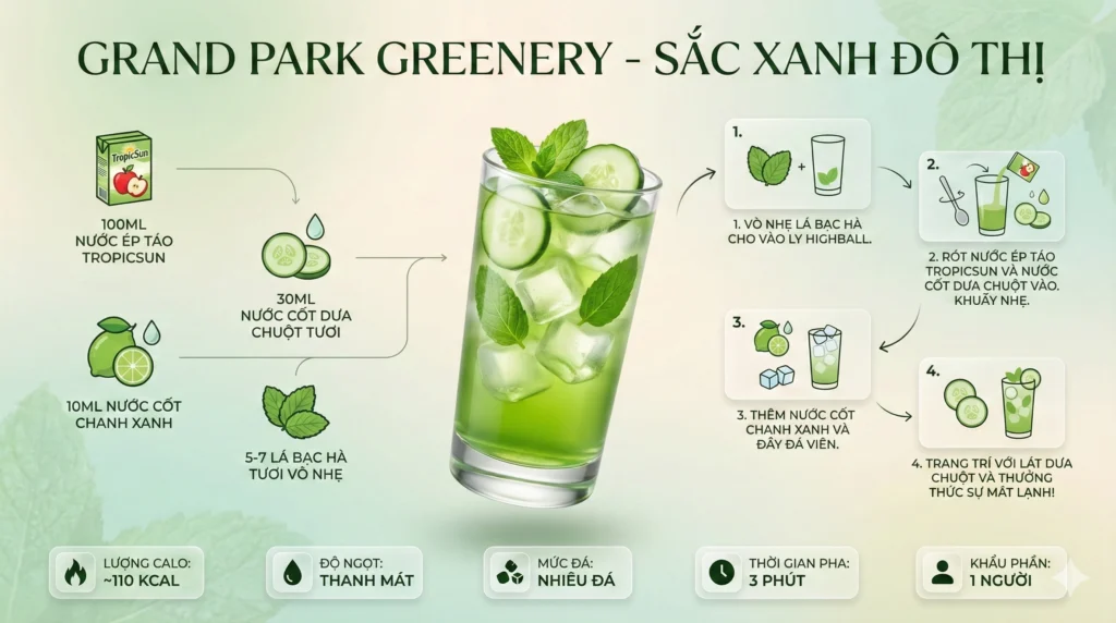 Sắc xanh độ thị Vinhomes Grand Park